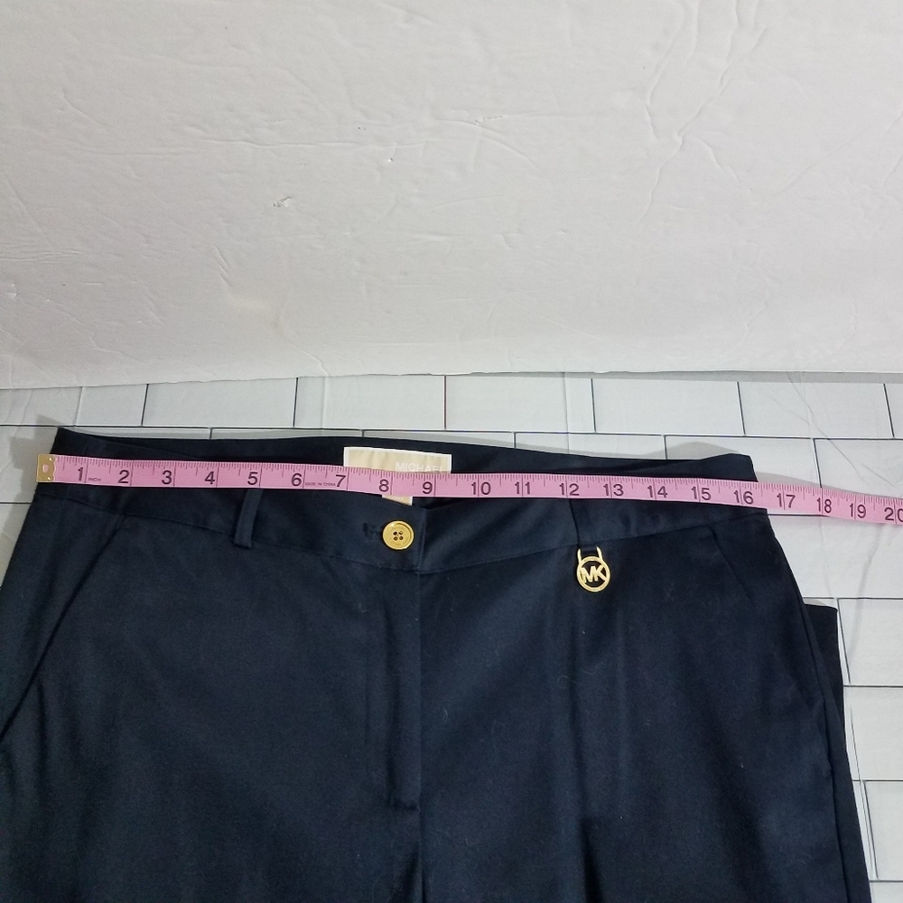 Michael by Michael Kors Navy Pants Size 8 NWT - Picture 8 of 12